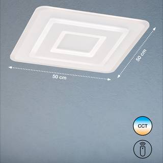 Lampada da soffitto a LED Abo Vetro acrilico / Ferro - 1 punto luce