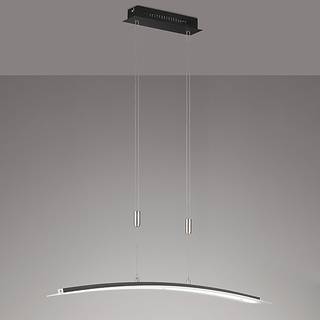 Lampada a sospensione LED Metis Vetro acrilico / Ferro - 1 punto luce