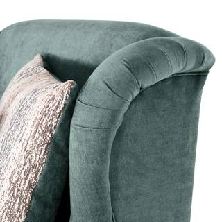 XXL-fauteuil Salvator Blauw - Deels massief hout - Textiel - 125 x 100 x 140 cm
