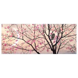 Impression sur toile Natur Primavera Polyester PVC / Épicéa - Rose