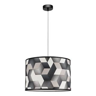 Suspension Espacio I Papier / Acier - 1 ampoule