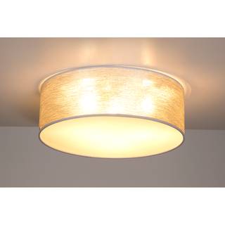 Plafondlamp Nevoa X textielmix/staal - 3 lichtbronnen