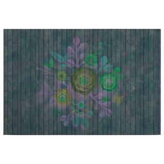 Afbeelding Spray Bouquet polyester PVC/sparrenhout - Groen