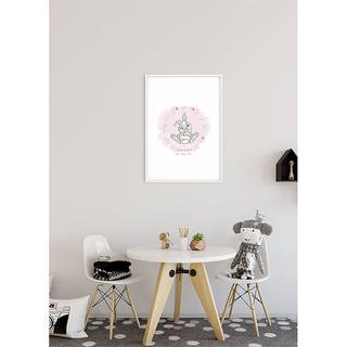 Afbeelding Klopfer roze - papier - 50 cm x 70 cm