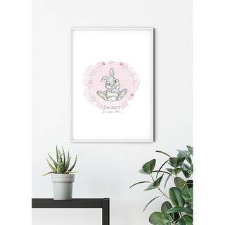 Afbeelding Klopfer roze - papier - 50 cm x 70 cm