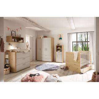 Unterstellregal Lilly Braun - Grau - Holzwerkstoff - 25 x 89 x 25 cm