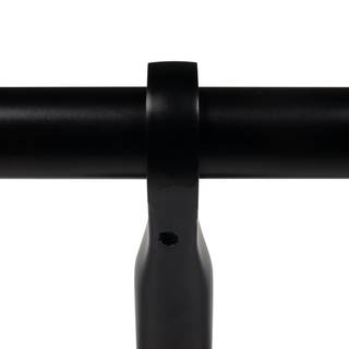 Gardinenstange Day&Night ausziehbar Zamak - Schwarz - Breite: 120 cm