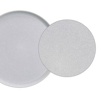 Dinnerteller CASA NOVA Keramik - Grau - Grau