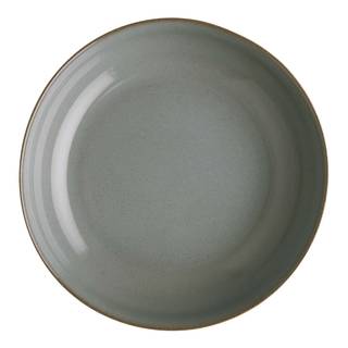 Teller NATIVE Keramik - Grau - Grau