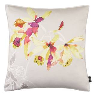 Federa per cuscino Orchidea Cotone - Giallo