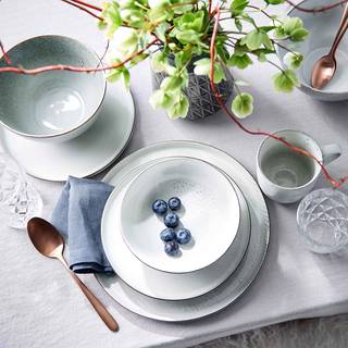 Teller-Set HENLEY (4-tlg.) Steinzeug - Durchmesser: 27 cm