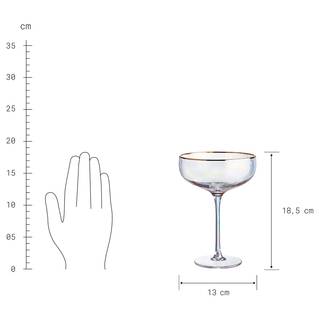 Champagnerschale SMERALDA Klarglas - Transparent