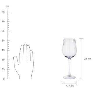 Weißweinglas-Set MODERN TIMES (6er-Set) Klarglas - Transparent