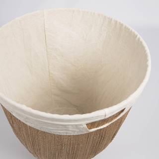 Wäschekorb Estibalis (2-teilig) Jute - Natur