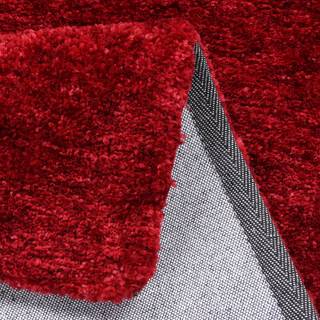 Kurzflorteppich Rissani Polyester - Rot - 160 x 230 cm