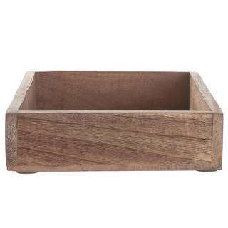 Holzkasten STANDARD SUPPLY III Mangoholz - Braun - Braun