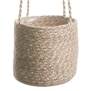 Hängekorb mit Folie RUSH ROPE Jute - Natur