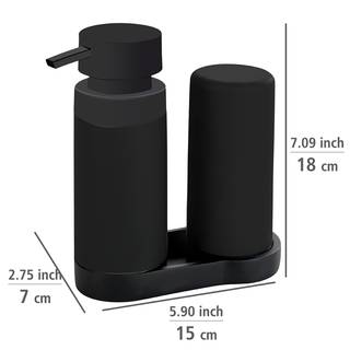 Spülstation Easy Squeeze (2-teilig) Silikon - Schwarz
