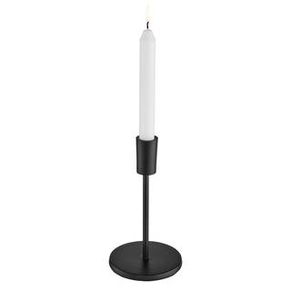 Kerzenhalter HIGHLIGHT III Aluminium - Schwarz