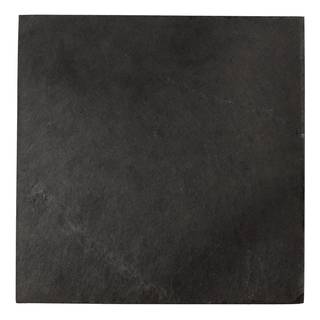 Tablette PLATEAU Ardoise - Noir - 20 x 20 cm
