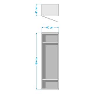 Armadio Gräben Rovere parzialmente massello - Rovere / Effetto rovere