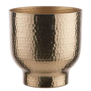 Übertopf PLANTA Aluminium - Gold - Höhe: 13 cm