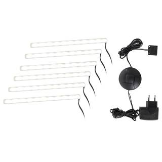 Striscia LED Belchatow I (6) Bianco - Materiale sintetico - 27 x 1 x 1 cm