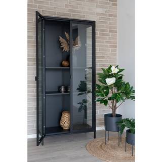Blumentopf Roncon Stahl - Grau