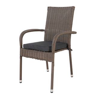 Sitzkissen Portland Polyester - Grau