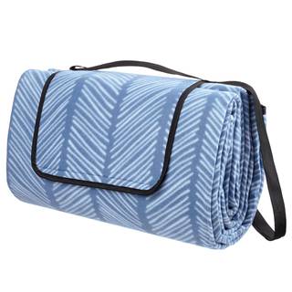Picknickdecke GET TOGETHER Streifen Polyester - Blau