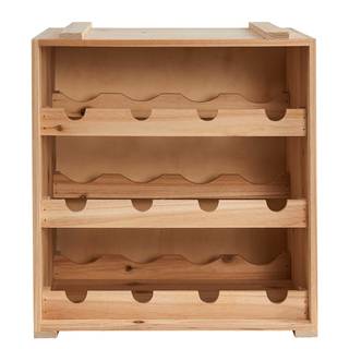 Weinregal VINOTHEK Tannenholz - Beige