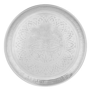 Dekotablett ORIENTAL LOUNGE Aluminium - Silber