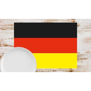Placemats Duitsland (set van 12) papier - meerdere kleuren