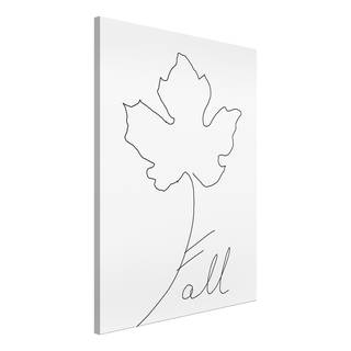 Afbeelding Autumn Treasure canvas - zwart/wit