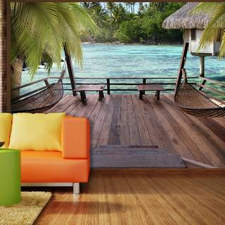 Vlies Fototapete Sommer Rest Premium Vlies - Mehrfarbig