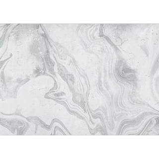 Vlies Fototapete Cloudy Marble Premium Vlies -  Grau - Breite: 100 cm
