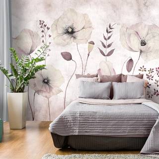 Fotomurale Floral Moment Tessuto non tessuto premium - Multicolore - Larghezza: 400 cm