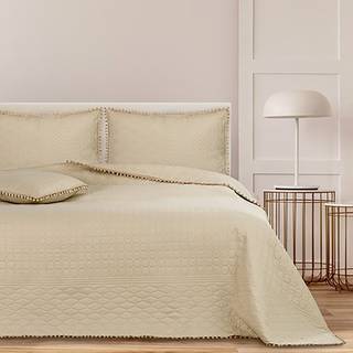 Sprei Ladore polyester - Beige - 170 x 270 cm
