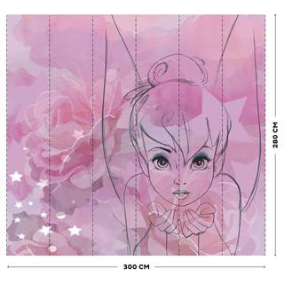 Fotomurale Disney Campanellino Tessuto non tessuto - Rosa