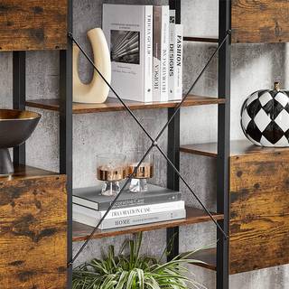 Scaffale Leesville IV Marrone / Nero