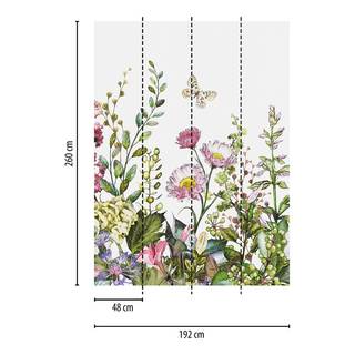 Fotobehang Bloemen vlies - 1,92cm x 2,6cm
