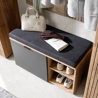 Panca Rouze I Marrone - Materiale a base lignea - 82 x 51 x 38 cm