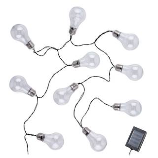 Lichterkette SUNLIGHT ABS - 10-flammig - Durchscheinend