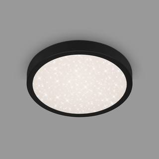 LED-Außendeckenleuchte Runa Polyethylen / Stahl - 1-flammig - Schwarz