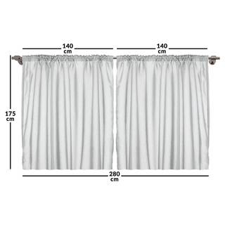 Tenda Rustico I (set da 2) Poliestere - Multicolore - 140 x 175 cm