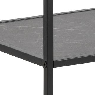 Regal Zap I Marmor Schwarz Dekor / Schwarz