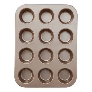 Muffinbackform SWEET BAKERY Stahl - Silber