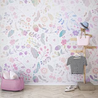 Papier peint Magical Autumn Intissé - Multicolore