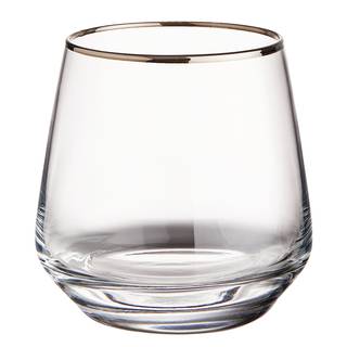 Trinkglas TOUCH OF SILVER Klarglas - Transparent