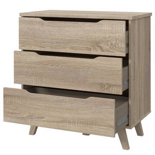 Commode Weser II Imitation chêne de Sonoma